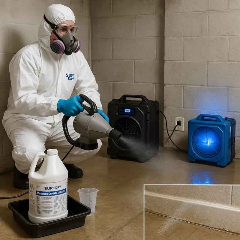 Sanitization and Odor Removal process in Harrisburg, SD