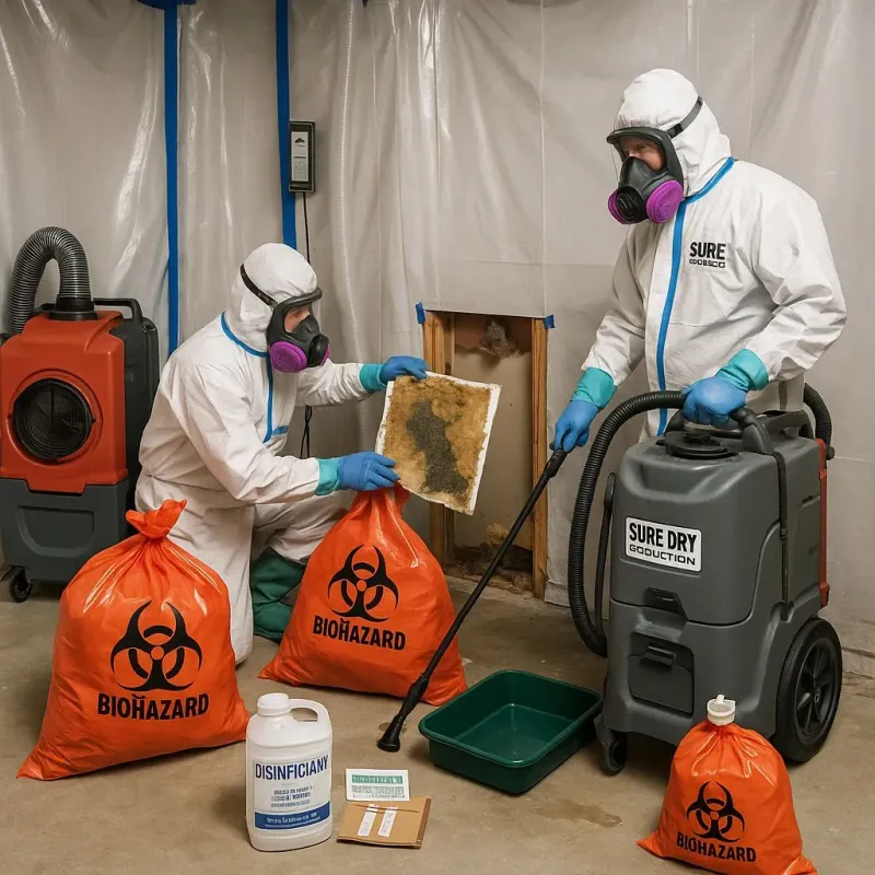 Contaminated Water Handling Protocols process in Harrisburg, SD